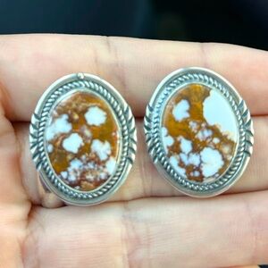 Native American Wild Horse Earrings Arthur Begay